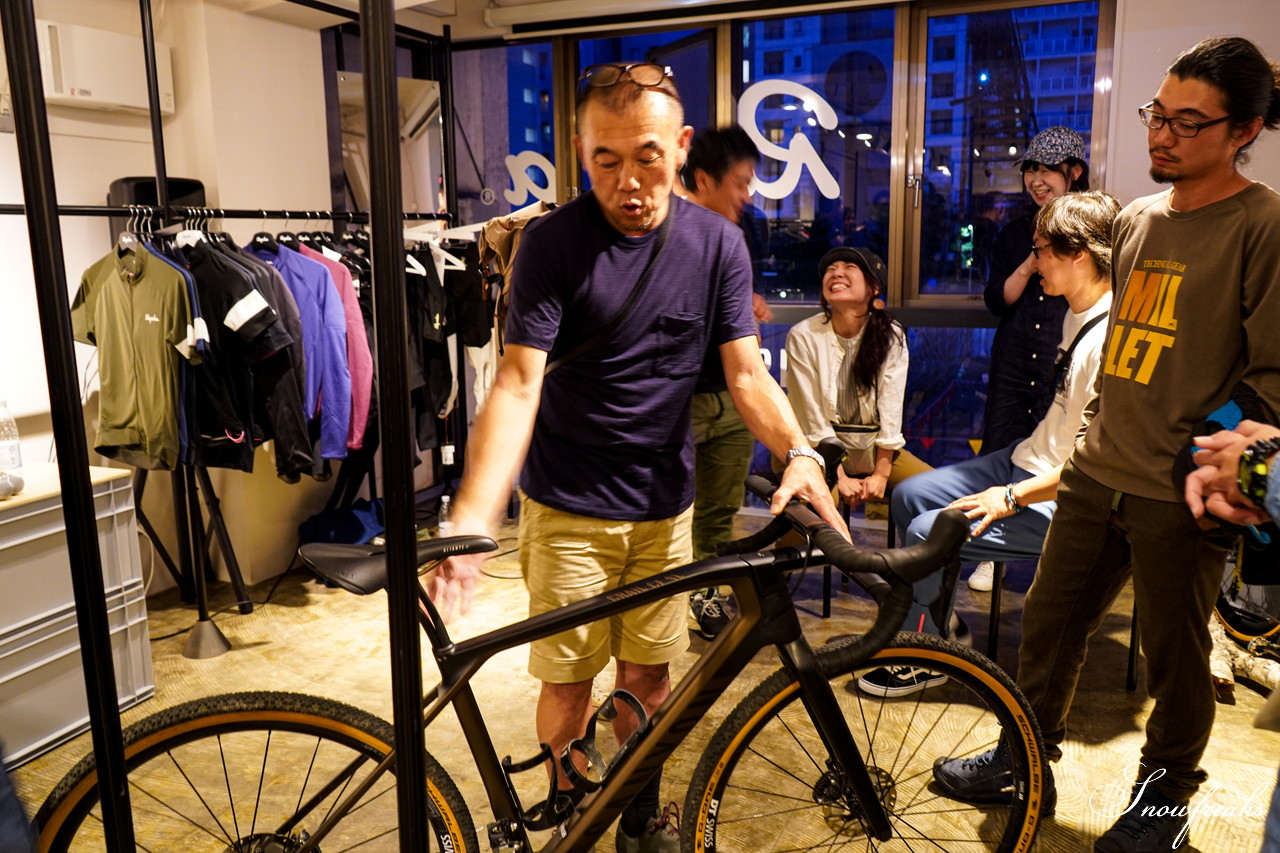 Rapha Sapporo Special Talk Event【ニセコライフ・渡辺洋一 × 八ヶ岳ライフ・矢野大介 - スキーとサイクリングでスポーツライフを満喫 -】 @PeakPerformance Sapporo